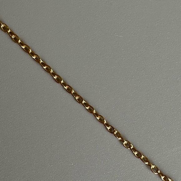 14k Gold Vermeil Pear Necklace - Picture 5 of 9